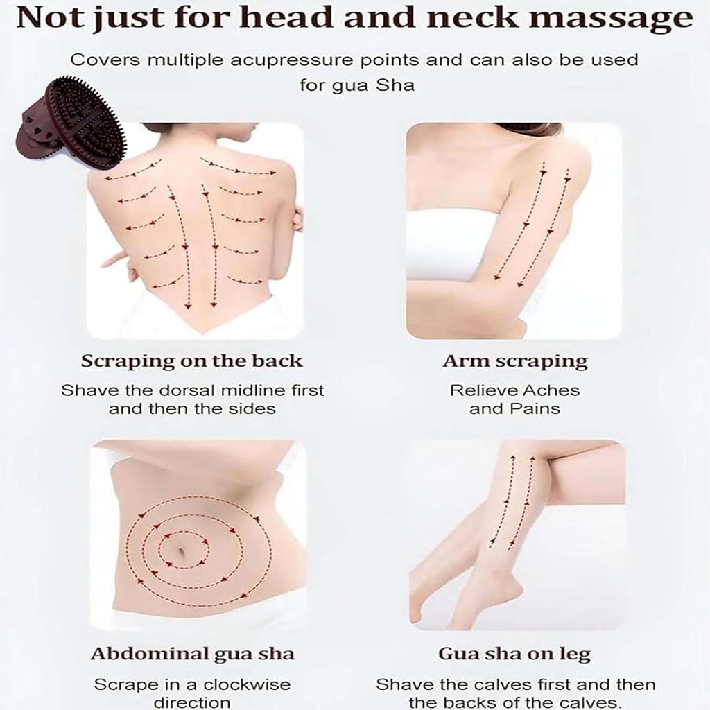 Scorpion Brush Dredging Meridian Massage Five Elements Body Beauty Universal Slimming Scraping Instrument