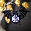 Halloween 3D Gothic Spooky Bats Decoration Halloween Party Supplies Goth Light Scary Black Bat Light for Home Yard