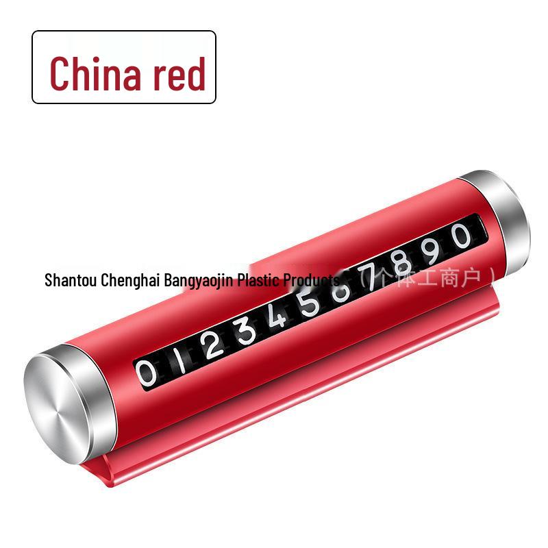 Top-Selling Adjustable Roller Temporary Parking Sign with Concealable Metal Number Plate