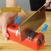 ABS Wireless Electric Cutter Sharpener Rechargeable Coarse and Fine Sharpening Stone Household Quick Polishing Cutter Whetstone