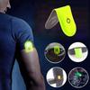 1Pc Outdoor Sports LED Safety Light Reflective Magnetic Clip On Strobe Reflector Warning Clip Night Running Shoes Collar Lamp