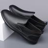 Genuine Leather Mens Slip On Footwear Office Man Business Shoes Wedding Party Man Dress Shoes Breath Soft Lazy Loafers Moccasins
