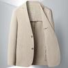 Completo Seersucker Elasticizzato Monostrato Primavera Estate da Uomo Versione Coreana Slim Fit Senza Stiro Casual Giovane