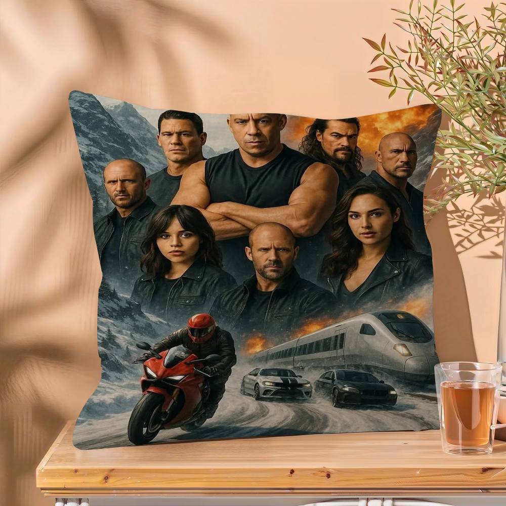 Классический Приключенческий Криминальный Фильм Форсаж Наволочка 30 50см Полиэстер Декоративные Подушки для Дивана 30cmx30cm