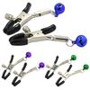 Yousheng 1 Pair Lady Adult Breast Stimulators Nipple Clip with Bell Non Piercing Sexy Toy