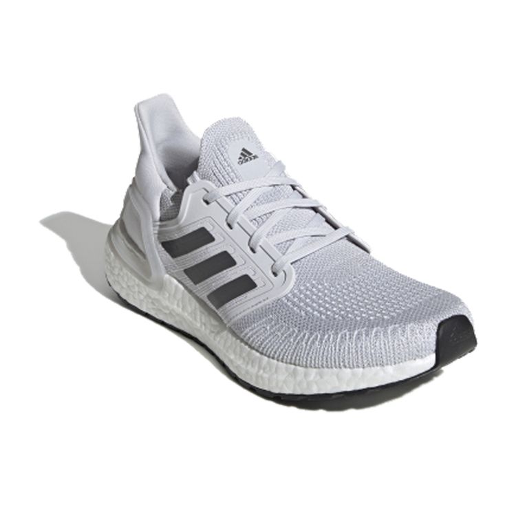 adidas Sneakers UltraBoost 20 Grigio Scuro da Donna Rosso Solare EE4394