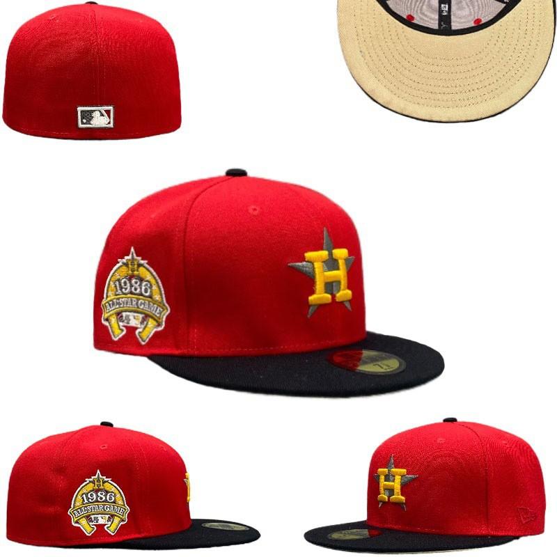 MLB New Era Fitted Baseball Cap Unisex Hip Hop Embroidered Sun Hat Outdoor