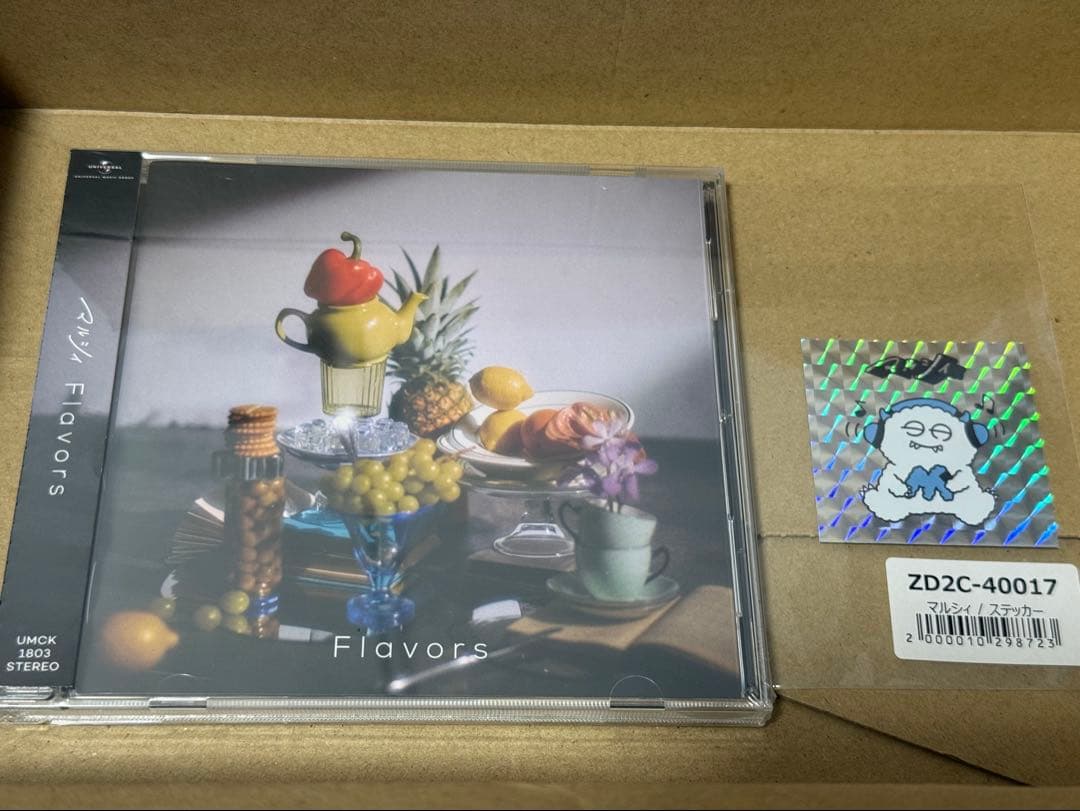 

[USED] Marcy Album Flavors Regular Edition with Bonus Sticker