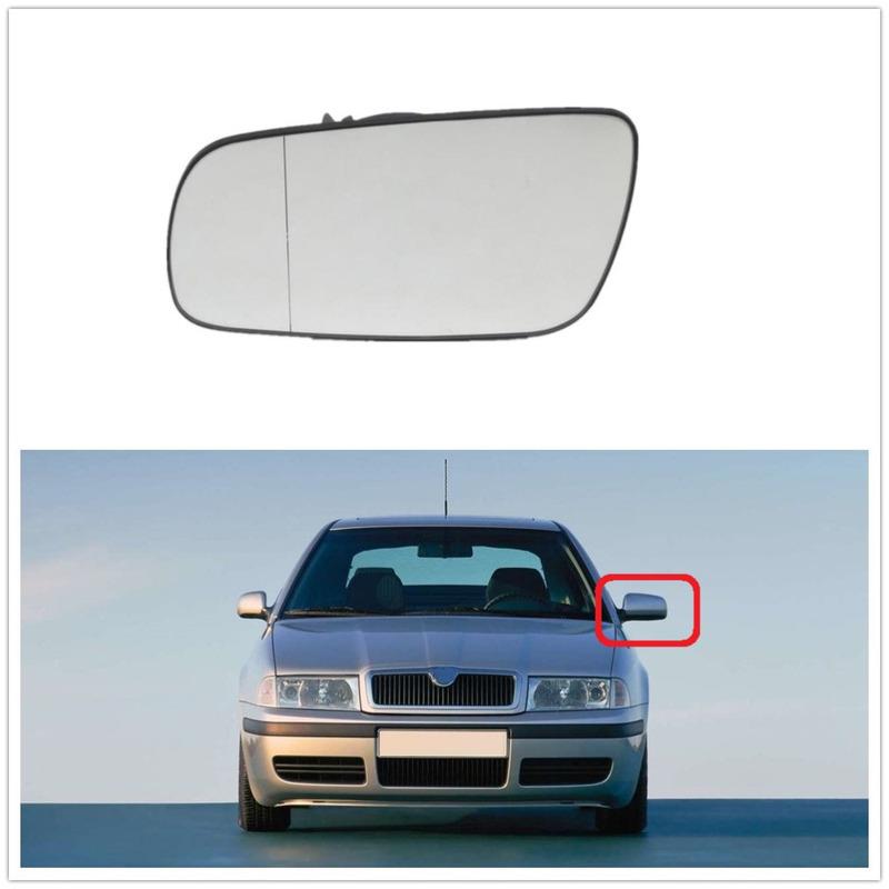 For Skoda Octavia A4 MK1 1997 1998 1999 2000 2001 2002 2003 2004 2005 2006 2007 2008 2009 2010 2011 Mirror Glass Heated Left