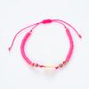 Natural Shell Pendant Bohemian Women's Fashion Party Handwoven Adjustable Summer Charm Beach Conch Jewelry Gift Bracelet