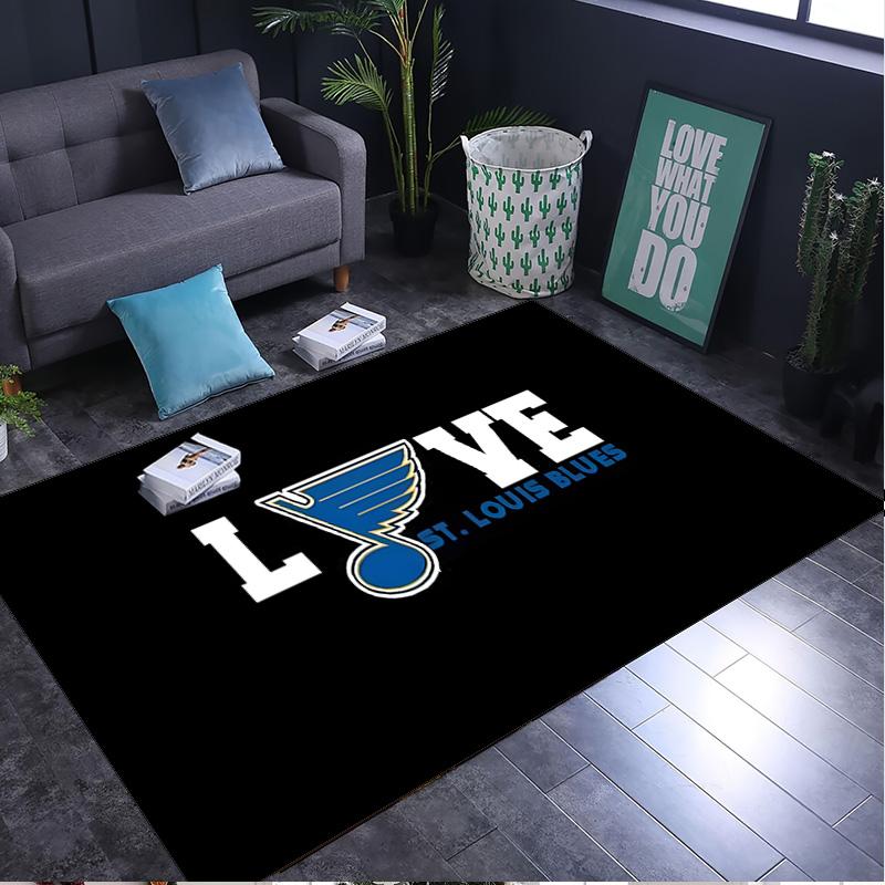 Nashville Predators Rug Area rug for Livingroom, Bedroom, Palyroom, Chair Rug, Office Rug, Floor mat, Large Size Fan Christmas Birthday gift