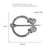 Nordic Style Metal Simple Brooch Suit Scarf Clip Brooch Pin Fashion Jewelry for Coats Jackets Sweaters Suit