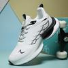 Men's Cross-Border Lightweight Dad Sneakers with Breathable Mesh & Popcorn Soles for Casual Running