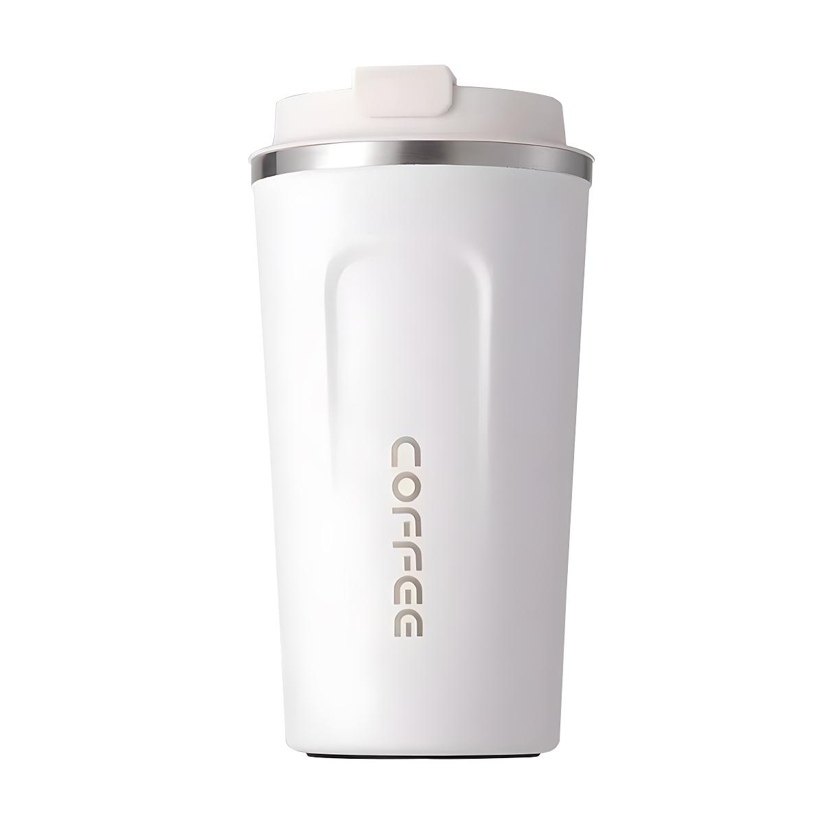 

Coffee Insulated Cup, Stainless Steel Mug, Vacuum Insulated Cup, Outdoor Car Portable Water Cup, The Best Gift for Christmas 301-400ml белый
