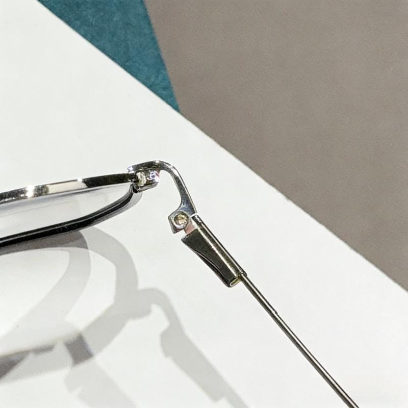 Metal Double-Bridge Square Frame Presbyopia Glasses Classic Oversized Frame Comfortable Blue Light Blocking Reading Glasses