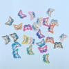 40 Pcs Resin Cute Cartoon Mini Colorful Beautiful Butterfly Flat Back Rhinestone Appliques Diy Wedding Scrapbook Craft A114