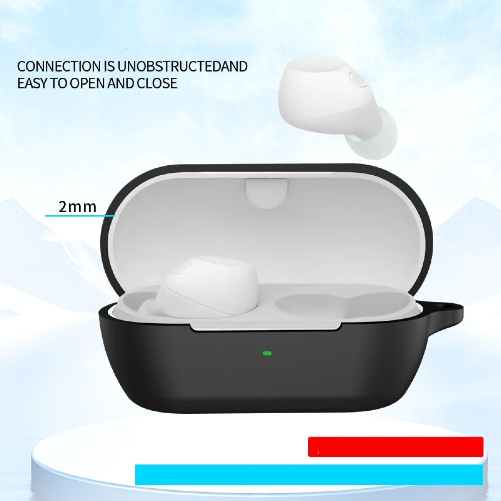 Husă Protectoare din Silicon Pentru Căști Sony WF-C710N Husă Protectoare Rezistentă la Praf Cutie pentru Căști Mânecă Protectoare cu Cârlig Accesoriu