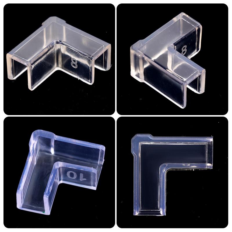 4pcs Silicone Fish Tank Corner Protector Glass Acrylic Fish Tank Corner Protector Anti Collision Crack Prevention Aquarium Tool