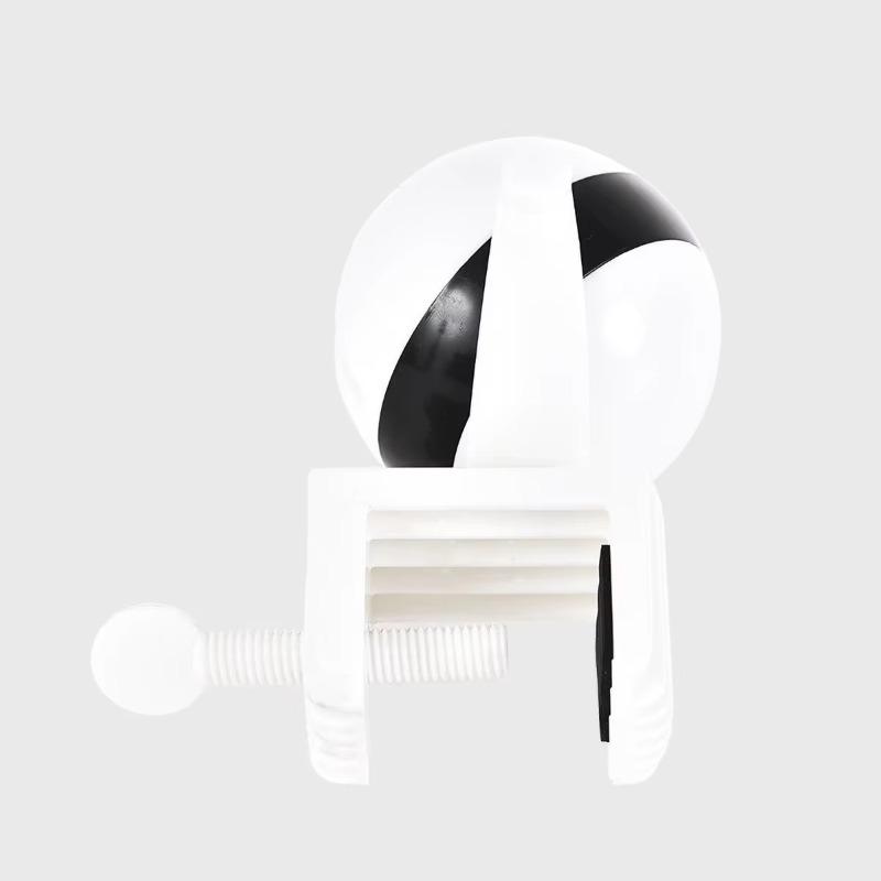 Automatic Cat Teaser Toy Hands-Free Play 7cm Ball Clamp Design 5-Minute Simple Style Auto Shutoff Cat Playing for Pets Ball Toy