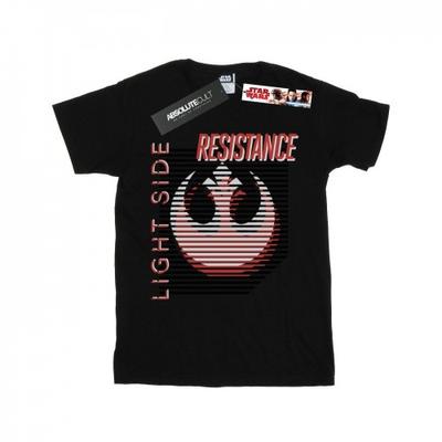 STAR WARS Damen Das letzte Jedi Helle Seite Baumwolle Boyfriend T-Shirt