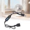 Programmable USB Timer Extension Cord with 12 Hour Cycle Timing Switching Cable Plastic Texture for Office and Home Use