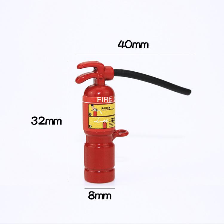 Mini Fire Extinguisher Toy for Dollhouse Scene, OB11 Doll Accessories J110