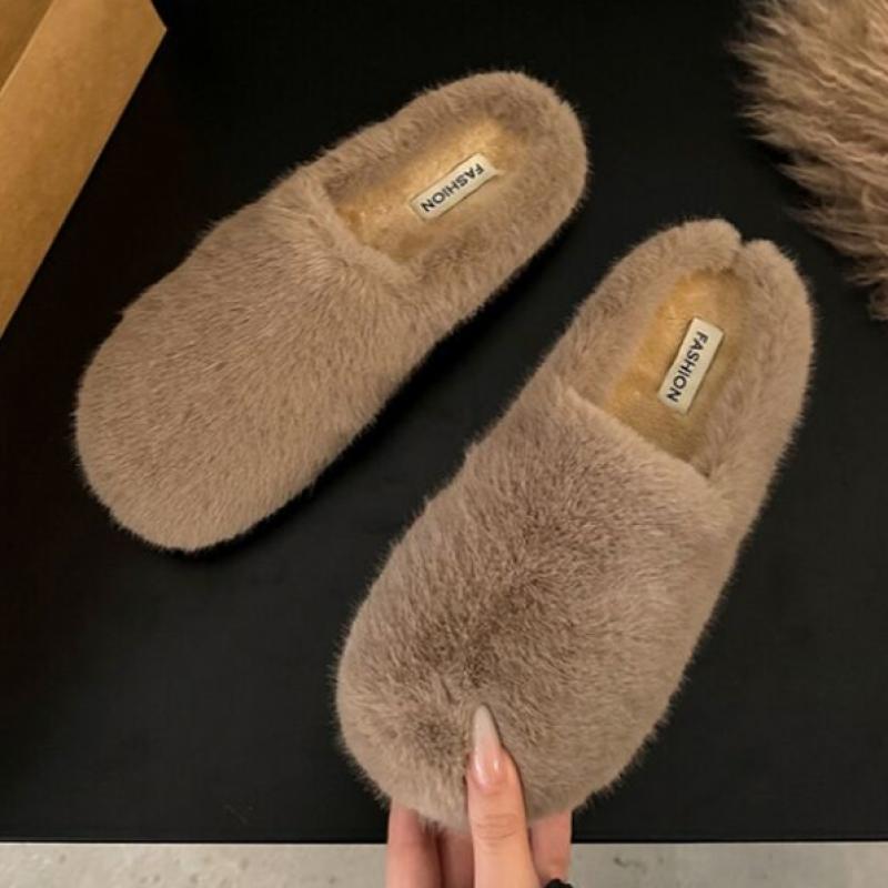 New Arrivals Open Run Luchanen Slipper Warm Fur Women Winter