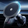 UYUXIO 15W Magnetic Wireless Car Charger Air Vent  Fast Charging Car Mount Phone Holder with Magnet for iPhone 16 15 14 13 12