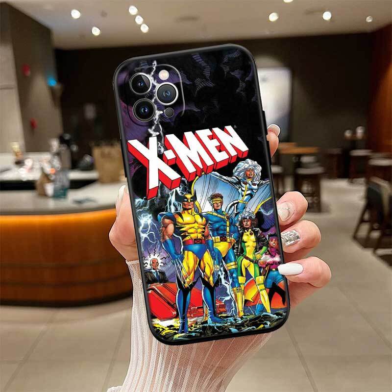 X-Men Shockproof Phone Case for iPhone 6 6s 7 8 11 12 13 14 15 16 17 16E XS Pro Max XR X SE Air