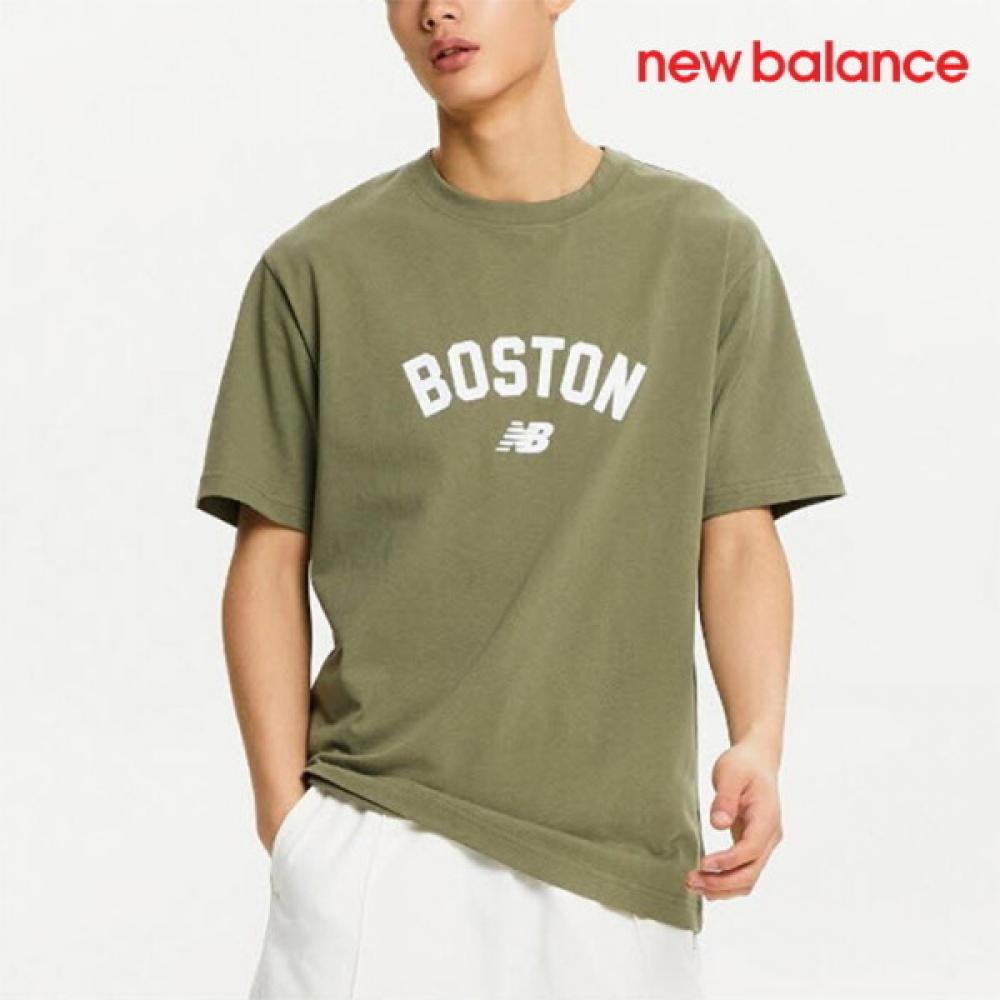 

New Balance Футболка с коротким рукавом E8 Nbnee2s031 49 Mt41561 Uni Boston FREE/L