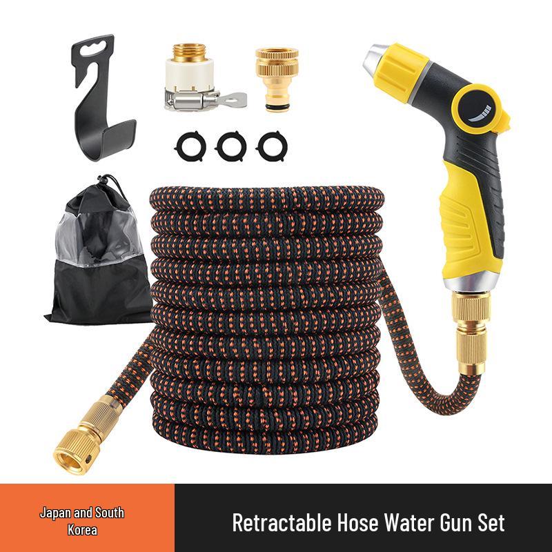 Midsummer Automatic Triple Telescopic Water Hose and Sprinkler for Garden, Agriculture, Household, and Car Washing