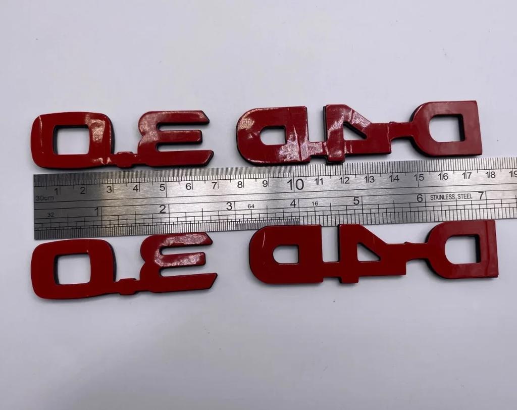 ABS HILUX 2005-2015 Logo Car Letter Sticker for Toyota VIGO MK6 MK7 HILUX 3.0 D4D Trunk Decal Badge flank Emblem Accessories