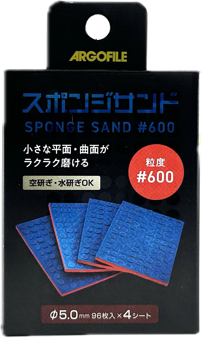 

Argo File Sponge sand для бит SSR x 96 шт. x 4 SSH0600 #600 (5 листов)