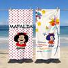 Cute Cartoon M-Mafalda Towel Quick Dry Soft Yoga Swimming Fitness Mountain Climbing Beach