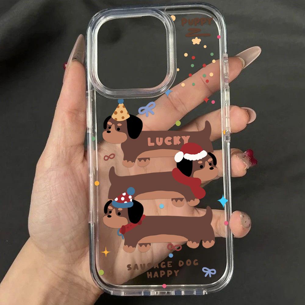 Acrylic Phone Case for iPhone 11 12 13 14 Pro 12 14 16 Pro Max for Samsung A16 A36 A56 S24 FE High-quality Painted Anti-fall Mobile Phone Case