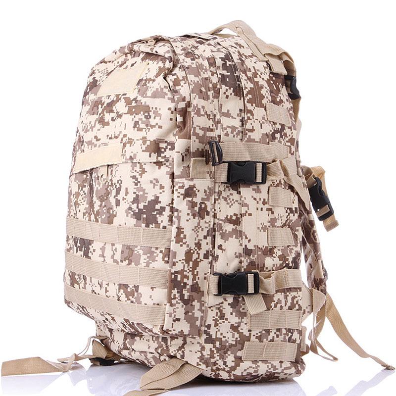 3D Outdoor Waterproof Camouflage Tactical Backpack - Large Capacity Sports Bag for Men and Women