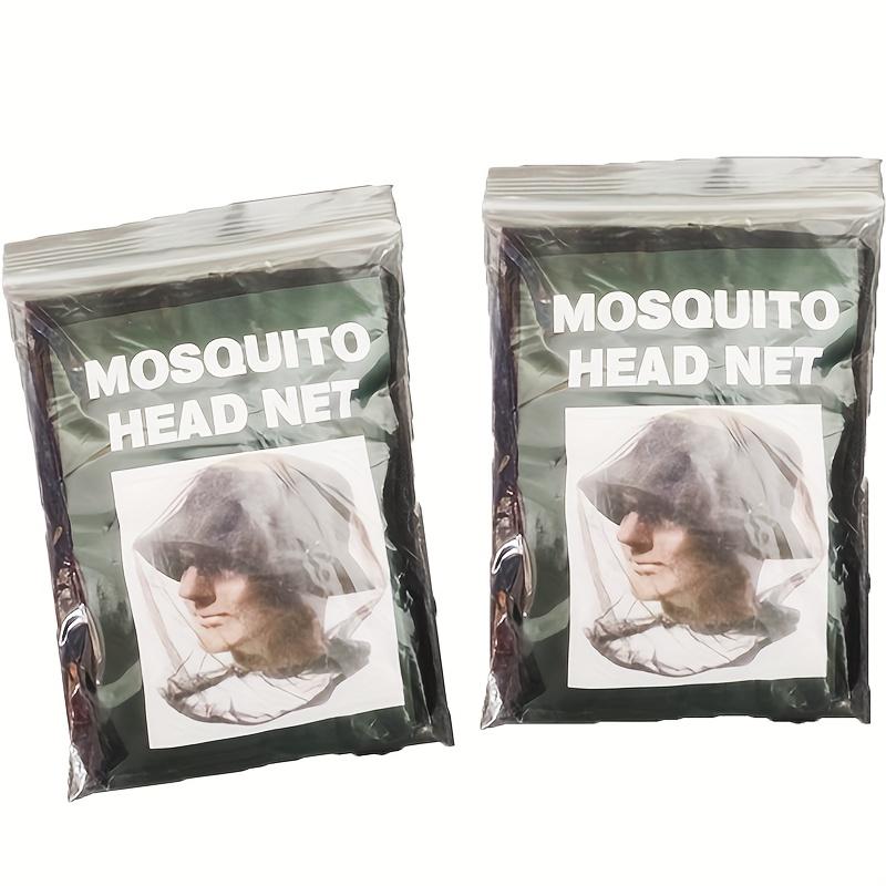 Extra-Large Mosquito Head Net with Face Mask–Heavy-Duty Fine Mesh Bug Protection,Compatible with Hats&Helmets,Ideal for Fishing