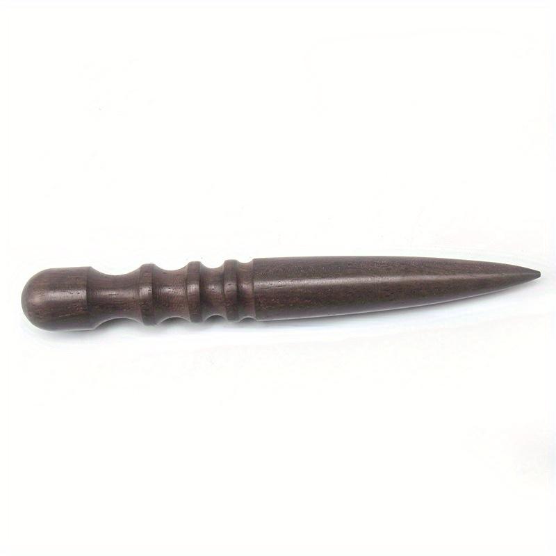 Sandalwood Grinding Stick Round Polishing Machine Tool Tools Edge Craft Stick Leather Handmade DIY Leather Edge Polishing