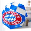 Printed FC Bayern München Logo Printed Folding Umbrella,Outdoor,Leisure,And Travel Umbrella,Durable Umbrella Fabric,Birthday And Holiday Gift