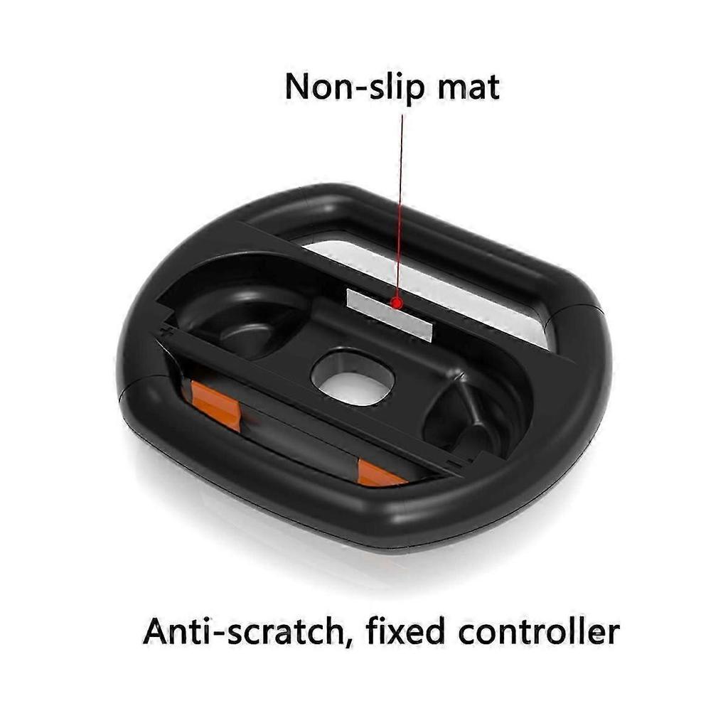 2PCS Racing Steering Wheels for Switch 2 Controller Game Grip Handle Racing Game Wheel for 2 Controller