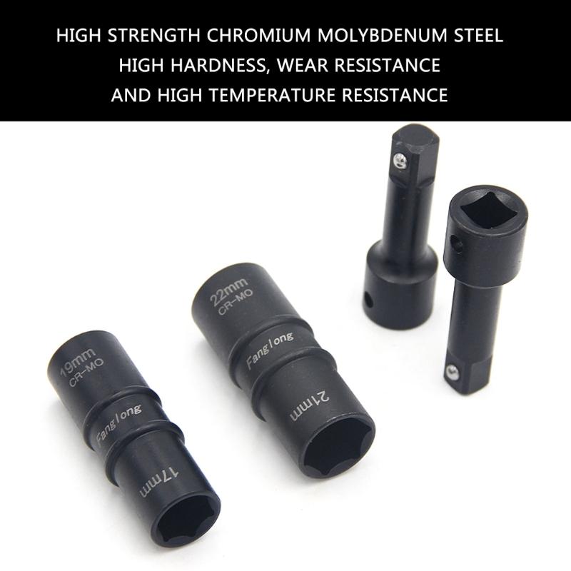17/19mm 21/22mm Bi Directional Electric Wrench Socket Wheel Nut Wrench for Mechanics and Projects