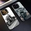 Класичний Мотоцикл S-Street G-Glide CVO Чохол для Телефону для iPhone 16 17 15 14 12 13 Pro Max Чорний Колір Ударостійка Кришка