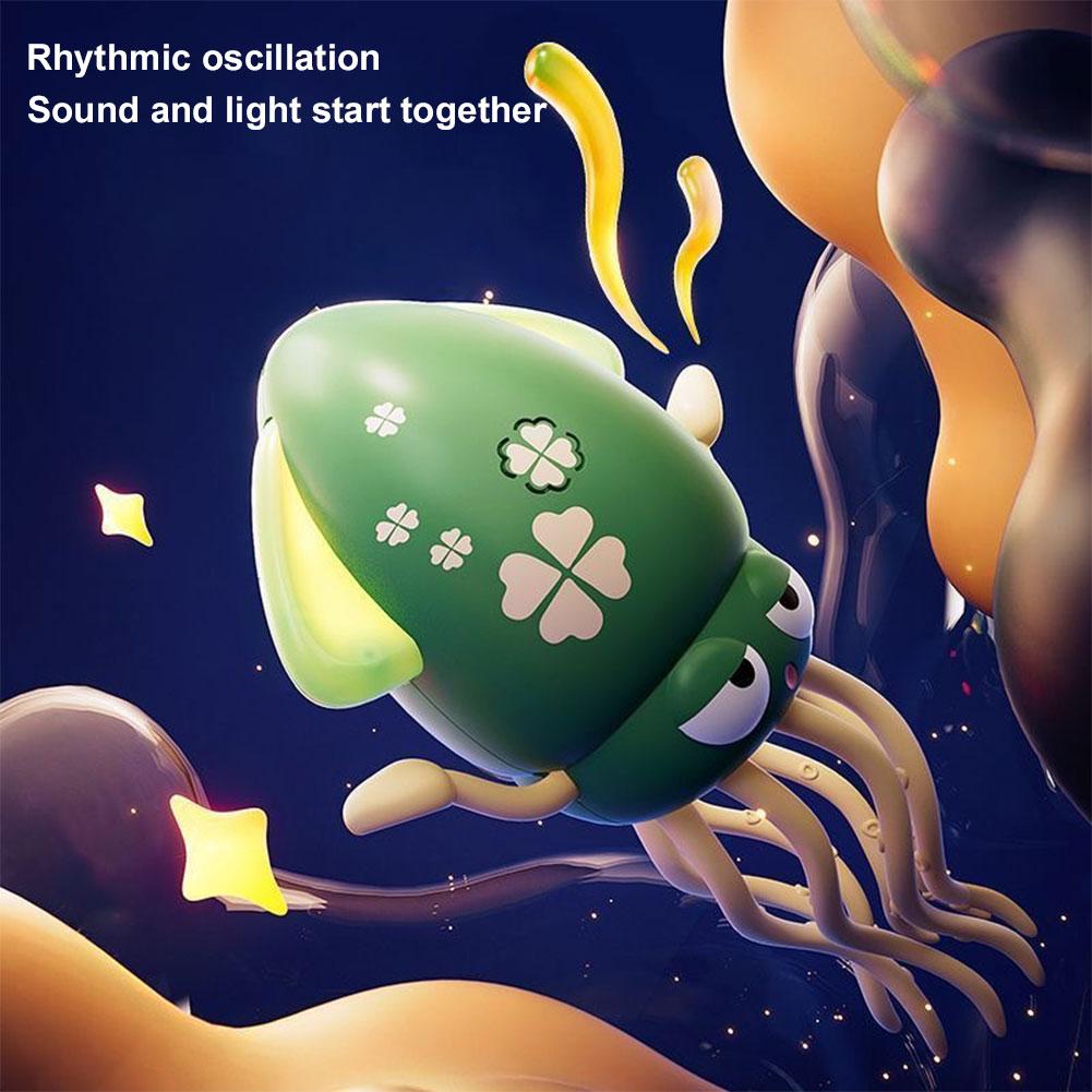 Electric Dancing Octopus fidget toys Anti-stress Anti stress luminous Music Baby Crawling toys games for kids children Pets Cat