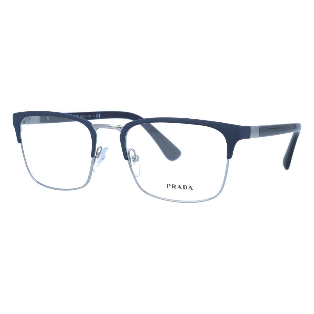 Glasses Fashion PRADA PR 54TV Size [PRADA] Frames, Glasses, 02N1O1, 55, Square, Unisex, Men's, Women's