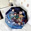 Japanese-style Cartoon Demon Slayer Kamado Tanjiro & Kamado Nezuko Umbrella Including Home Travel and Outdoor Activities Multi Functional Umbrella 32