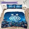 Famous F.C. Internazionale Milano football player Lautaro Martínez  Home Decoration Soft Bedding Down Pillowcase Duvet Cover (without core) L12