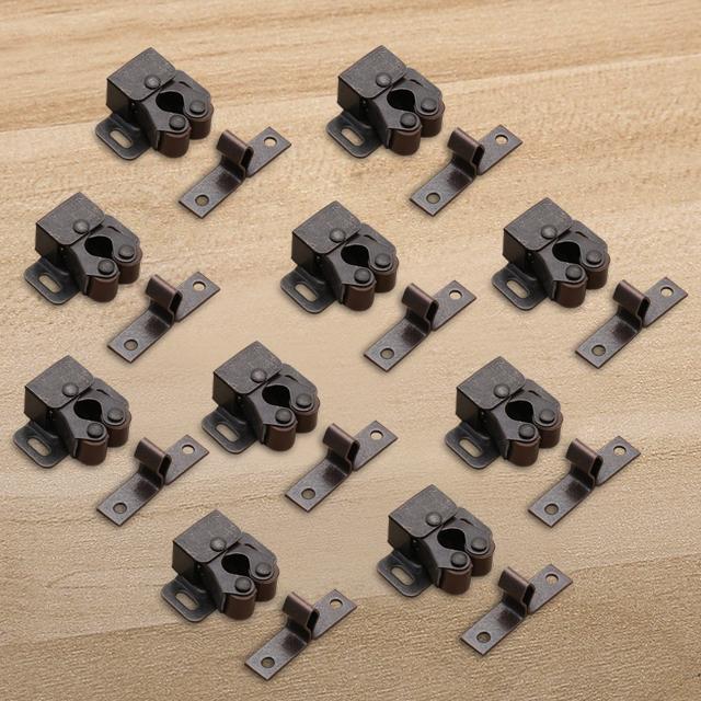 NAIERDI Bag Magnet Cabinet Catches Door Area Stop Closer Stoppers Damper Buffer For Wardrobe Hardware Furniture Fittings Accessories for Home