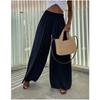 Loose Casual Pants2024 Fashion Autumn Women's Pocket Casual Wide Leg Best Selling Loose Casual Trousers Casual Trousers
