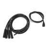 8mm   Wire 1m Length High Efficiency Stable Ignition   Wire Set for 4 Cylinder   Cars