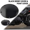 GZYF Motorcycle CNC 5 Holes Derby Cover & Point Cover for Harley Dyna 1999-2017, Softail 1999-UP, Touring FLHT FLHR FLHX FLTR FLHTCUTG 1999-2015,
